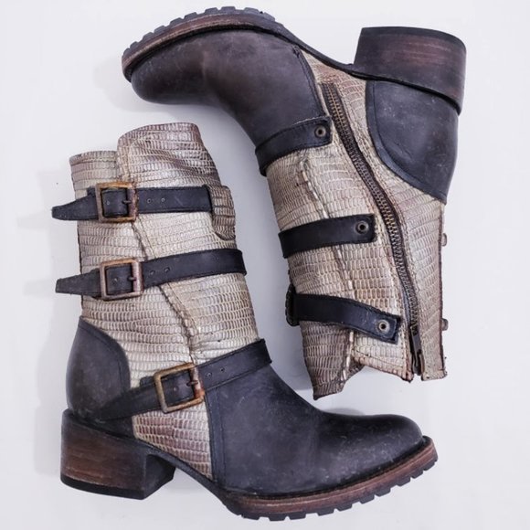 Freebird by Steven Shoes - NWB FREEBIRD BY STEVEN APEX STONE MOTO BOOTS